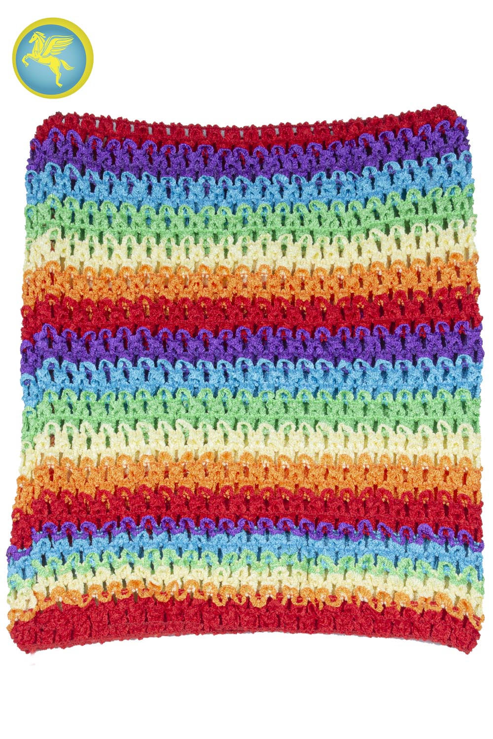TOP ELASTICO ARCOBALENO